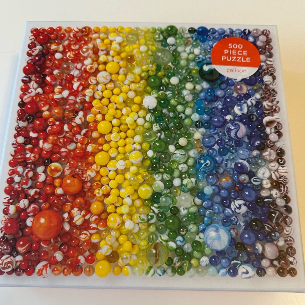 Colorful 500 Piece Gradient Puzzle